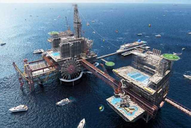 Нефтяную вышку превратят в парк развлечений